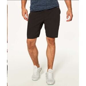 Lululemon Pace Breaker Short 8.5" Swim Mens Size Small Black Swift Ultra Light
